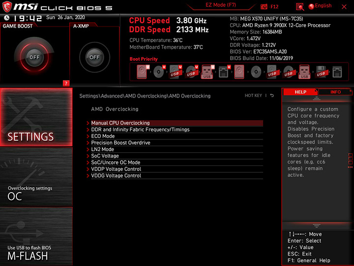 MSI MEG X570 Unify