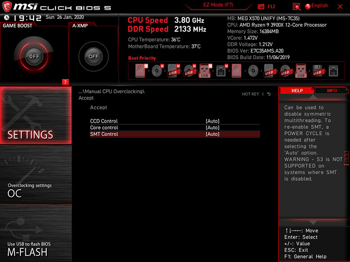 MSI MEG X570 Unify