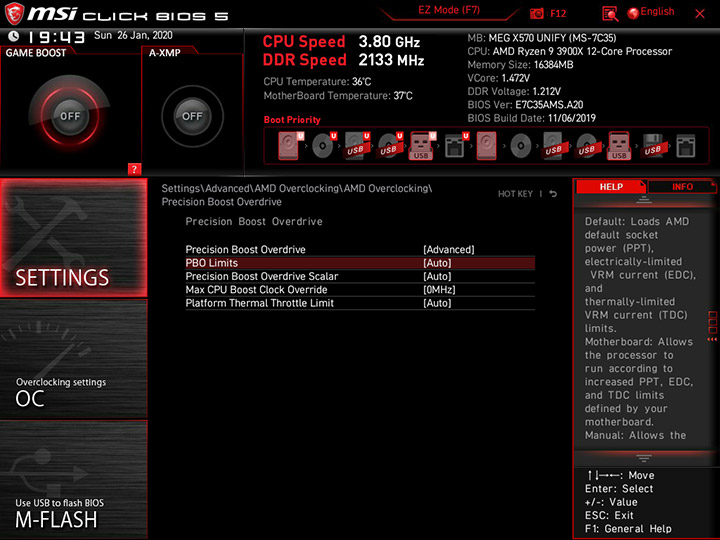 MSI MEG X570 Unify