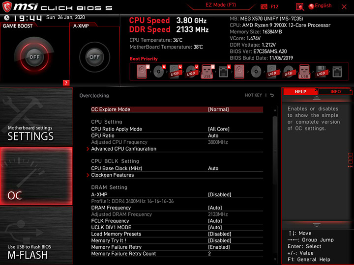 MSI MEG X570 Unify