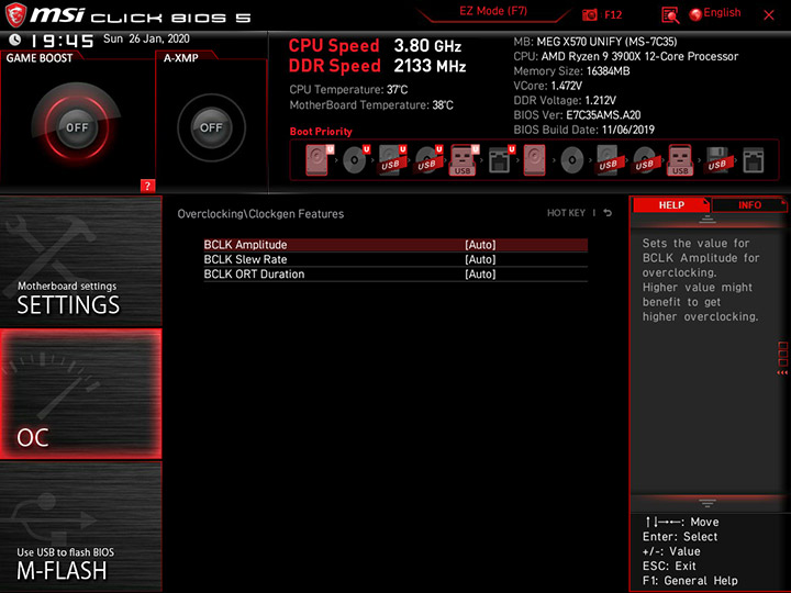 MSI MEG X570 Unify