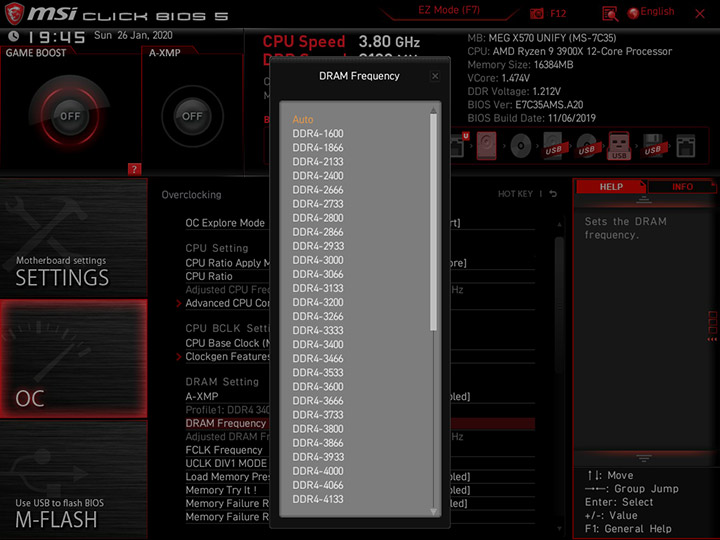 MSI MEG X570 Unify