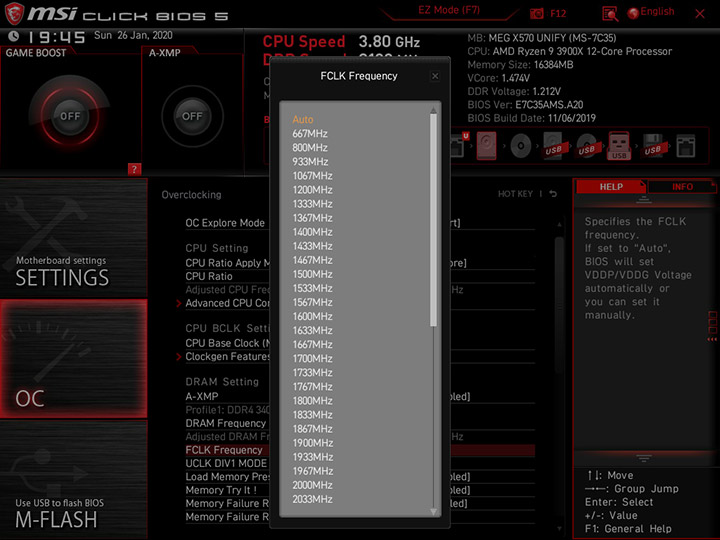 MSI MEG X570 Unify