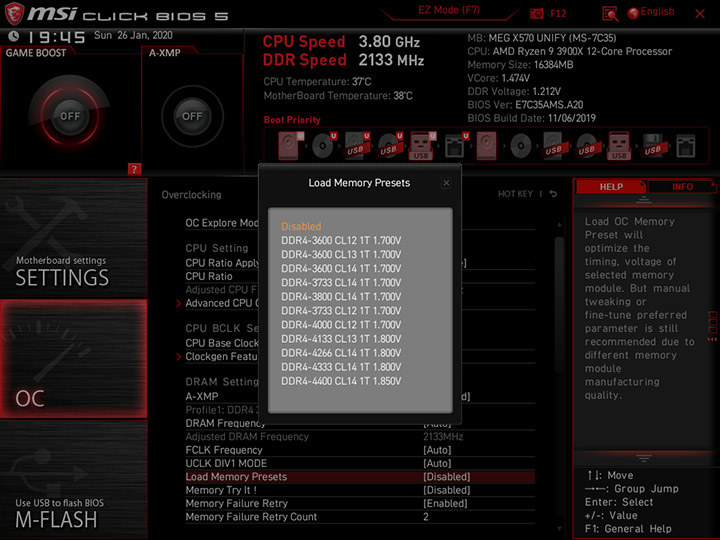 MSI MEG X570 Unify