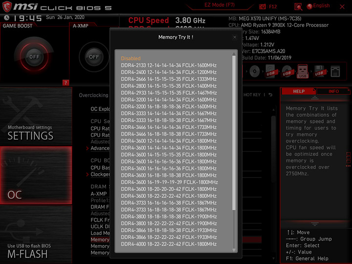 MSI MEG X570 Unify