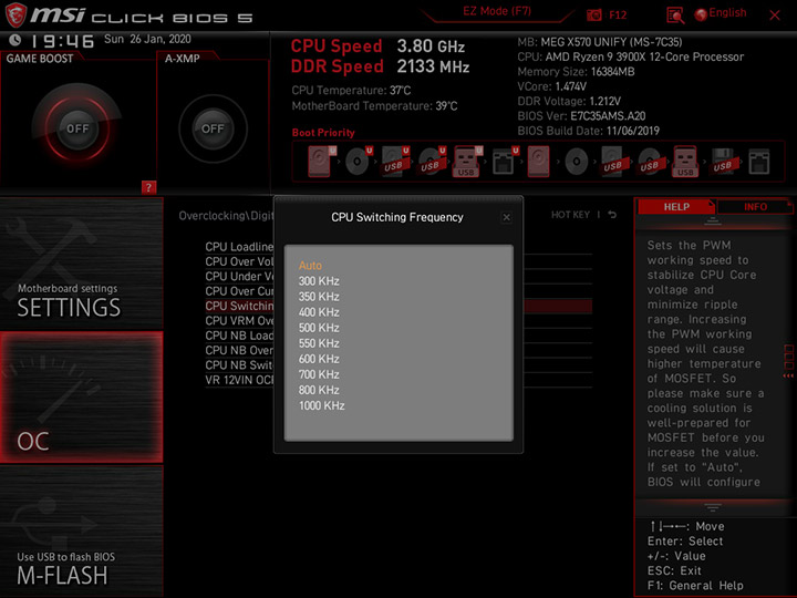 MSI MEG X570 Unify