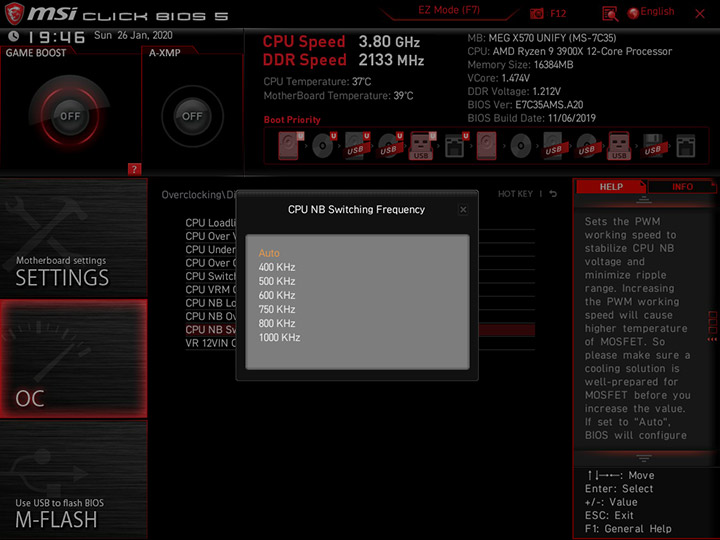 MSI MEG X570 Unify