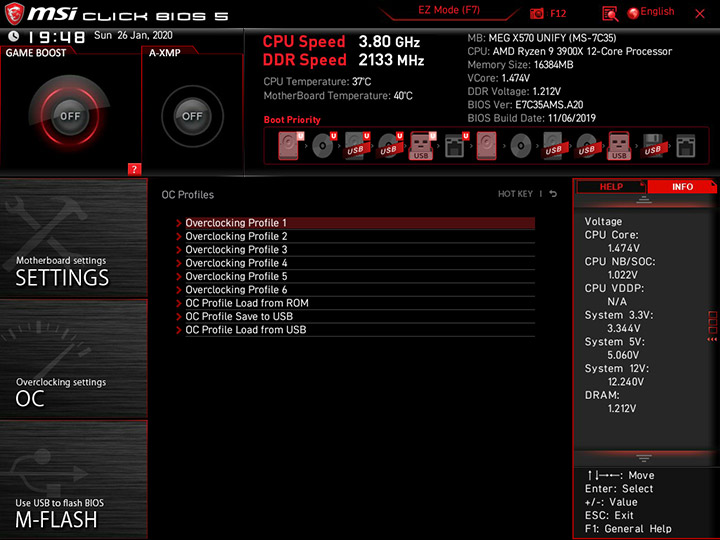 MSI MEG X570 Unify