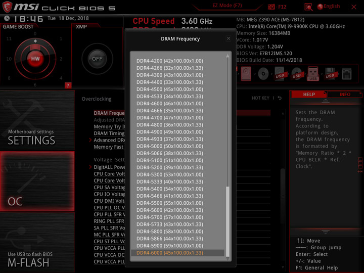 MSI MEG Z390 Ace