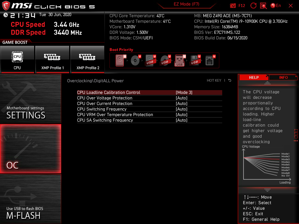 MSI MEG Z490 Ace