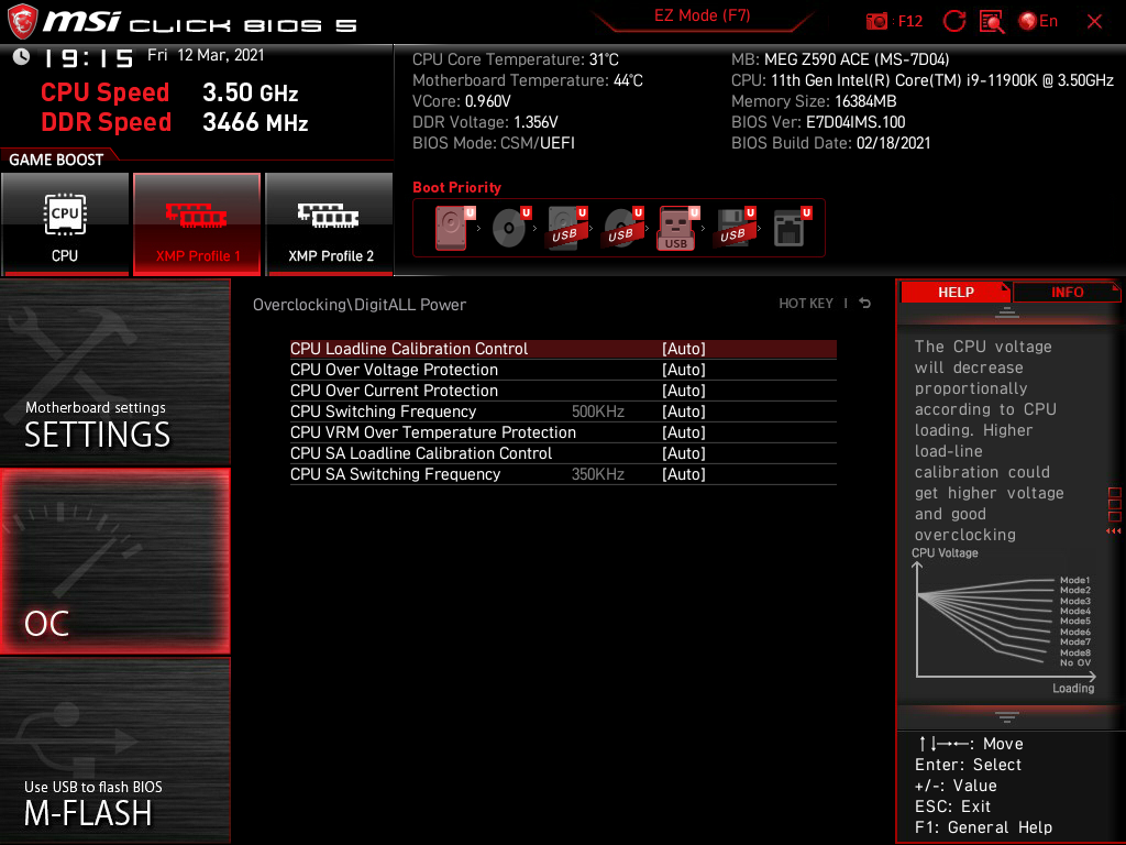 MSI MEG Z590 Ace