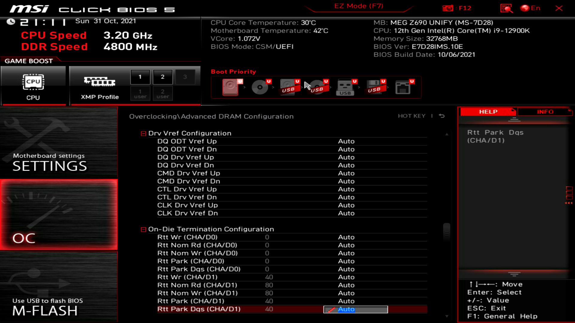 MSI MEG Z690 Unify