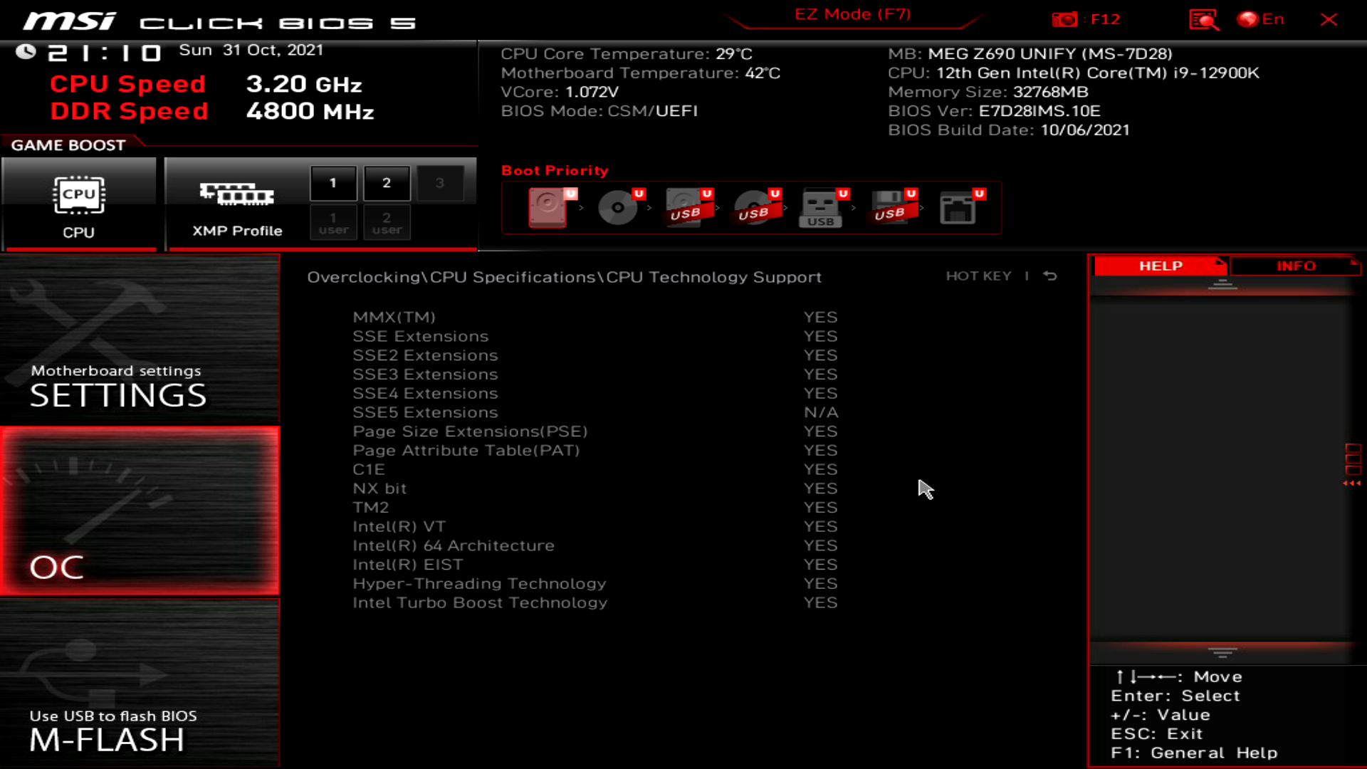 MSI MEG Z690 Unify