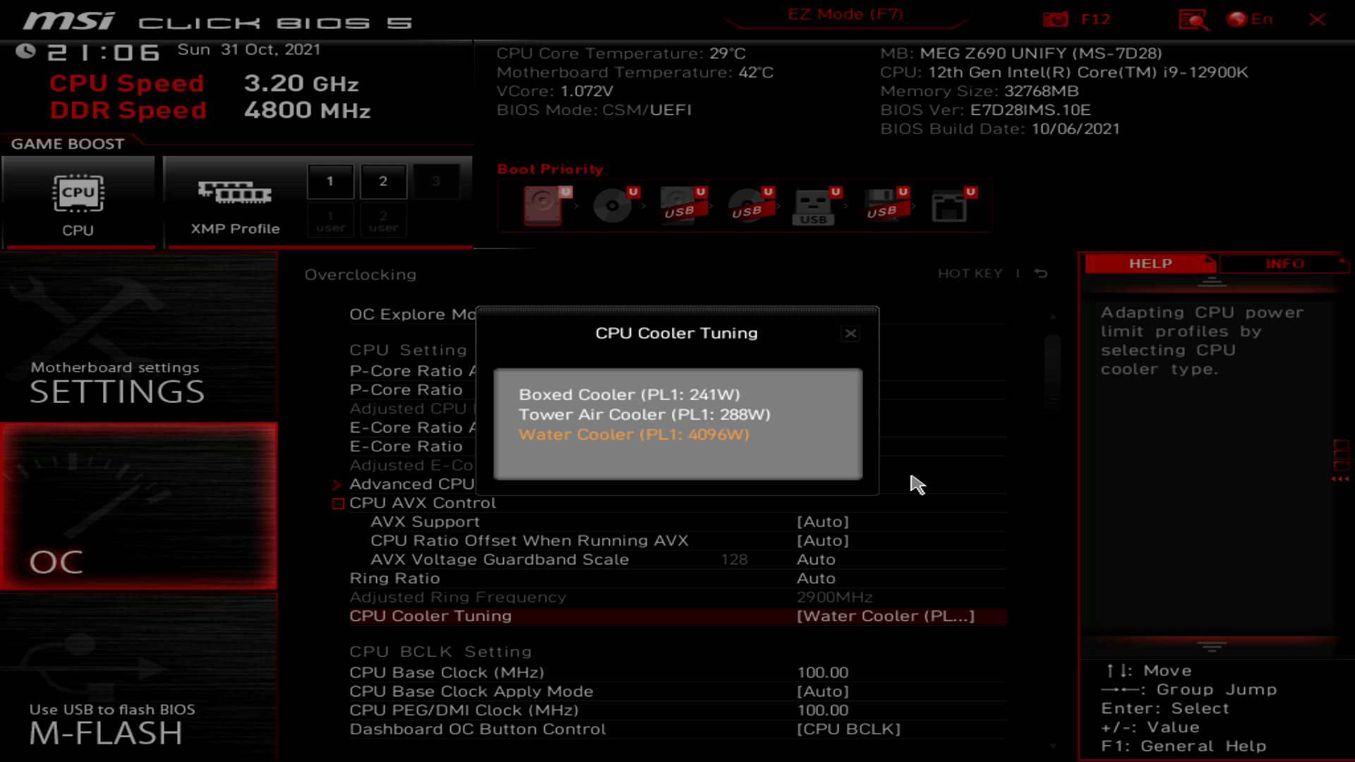 MSI MEG Z690 Unify