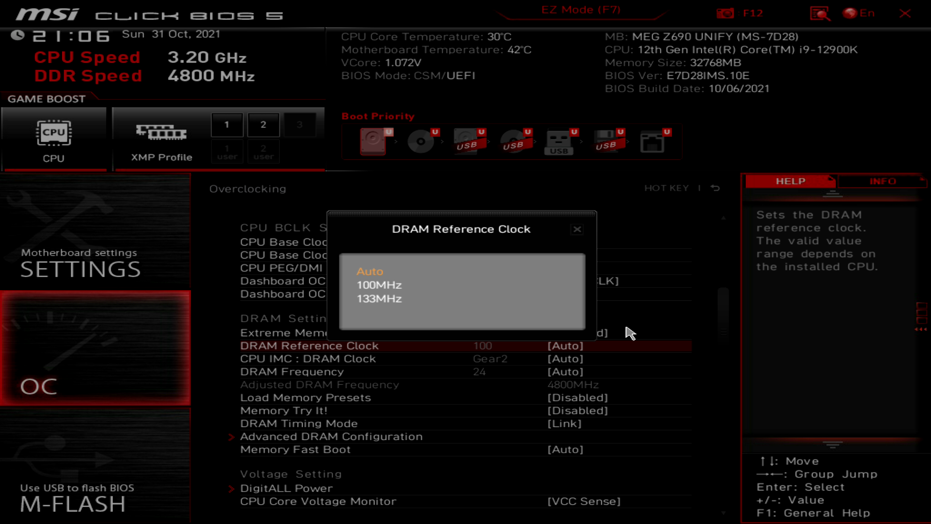 MSI MEG Z690 Unify