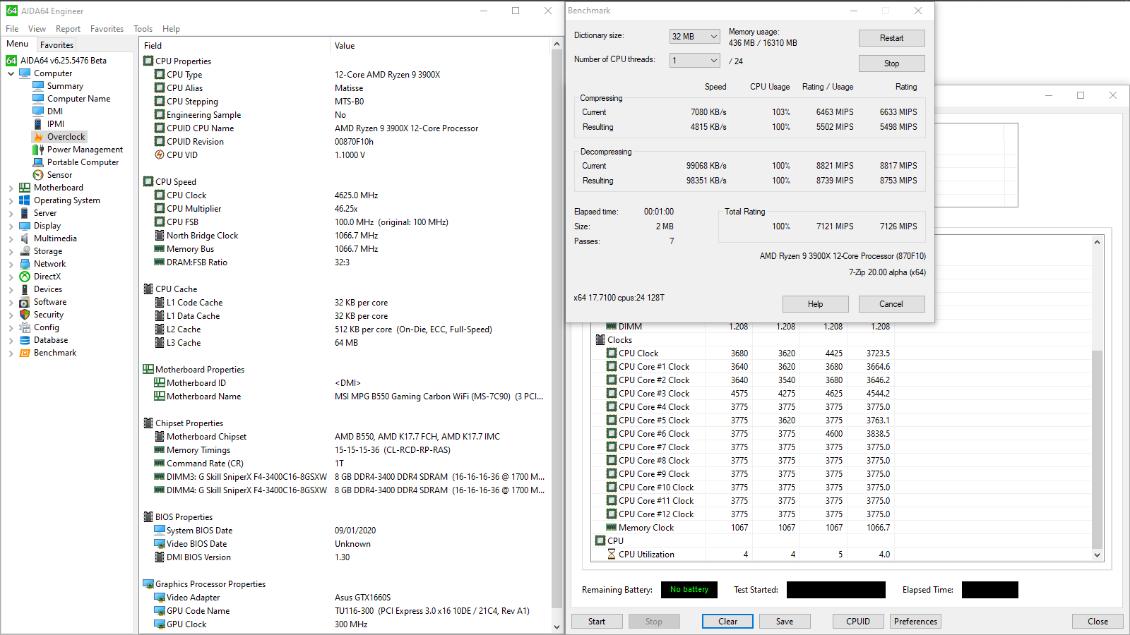 MSI MPG B550 Gaming Carbon WiFi