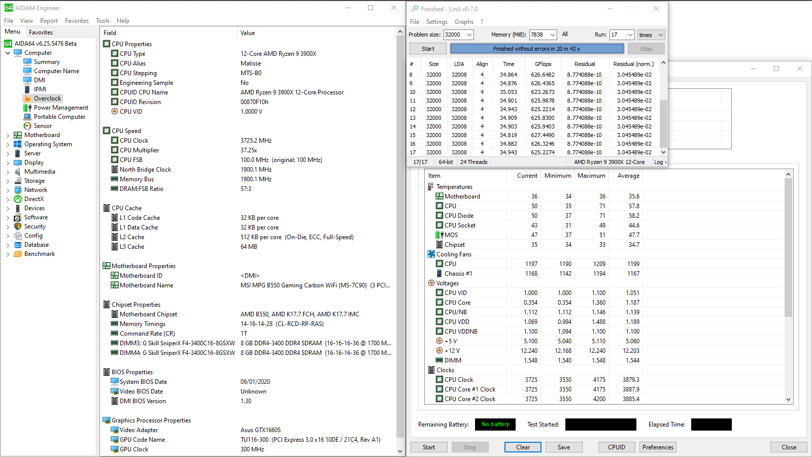 MSI MPG B550 Gaming Carbon WiFi