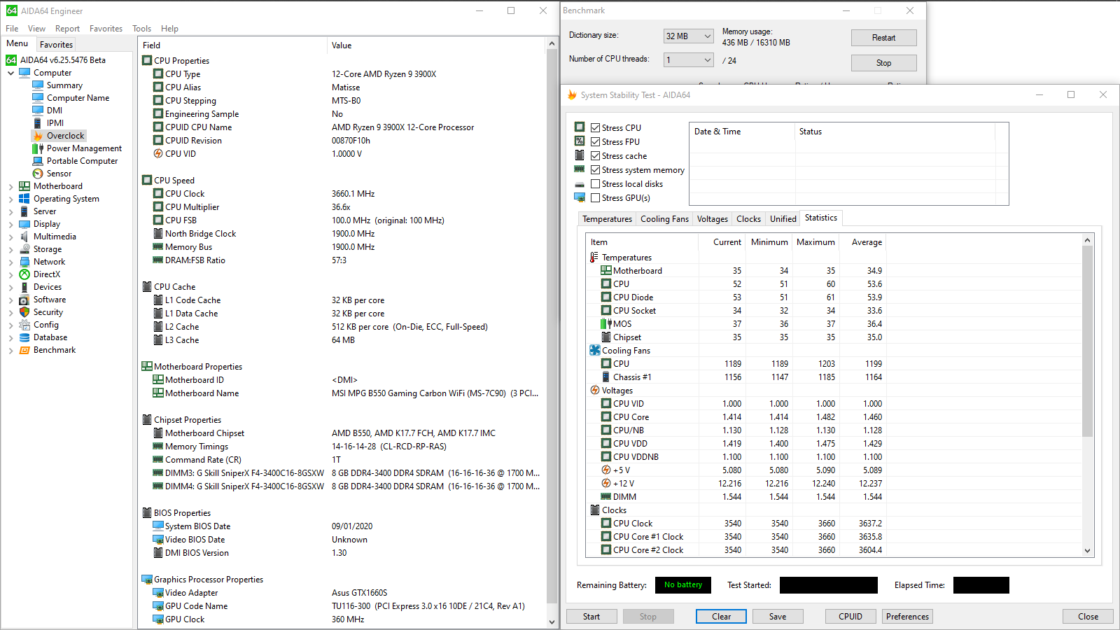 MSI MPG B550 Gaming Carbon WiFi