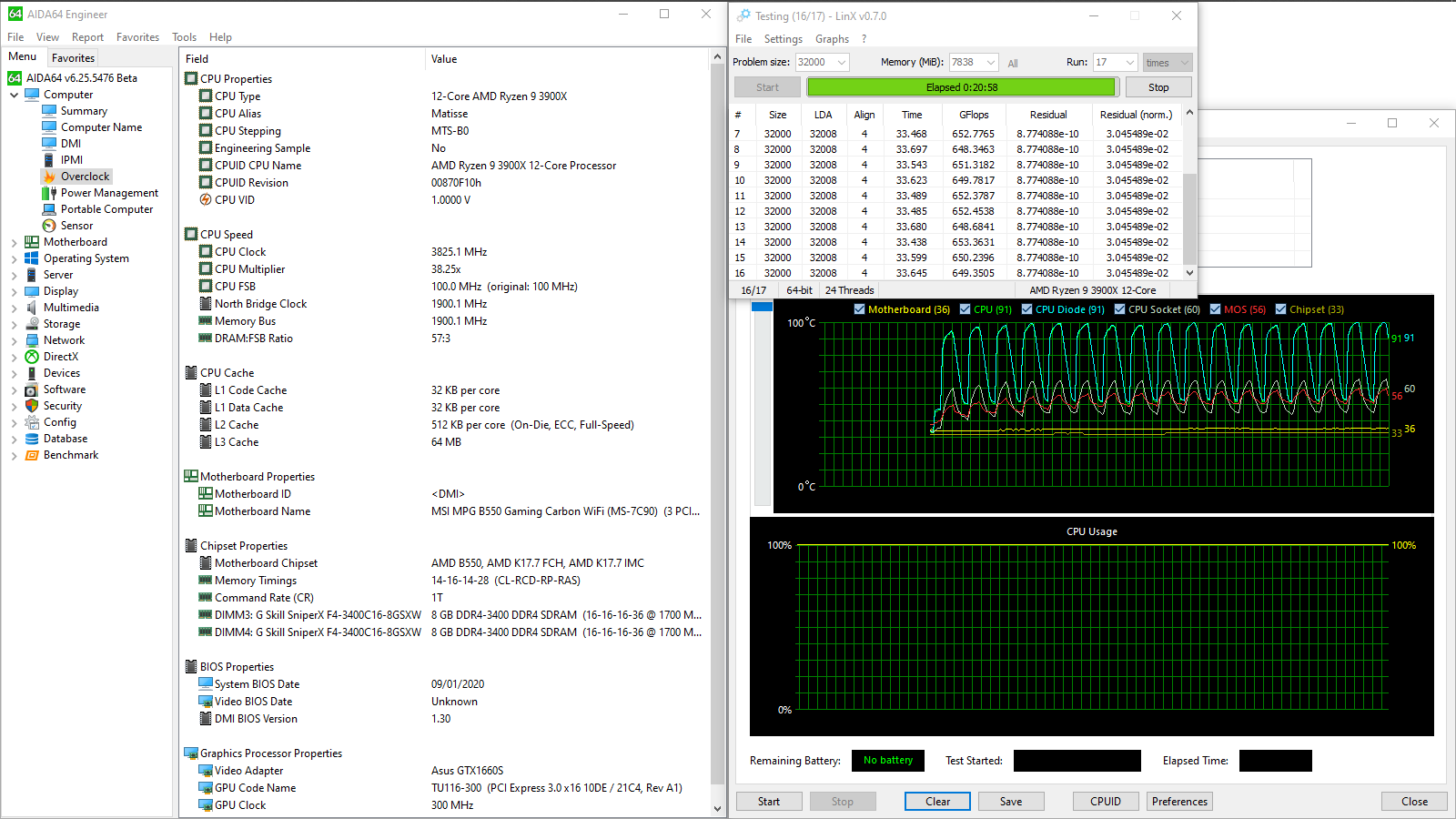 MSI MPG B550 Gaming Carbon WiFi