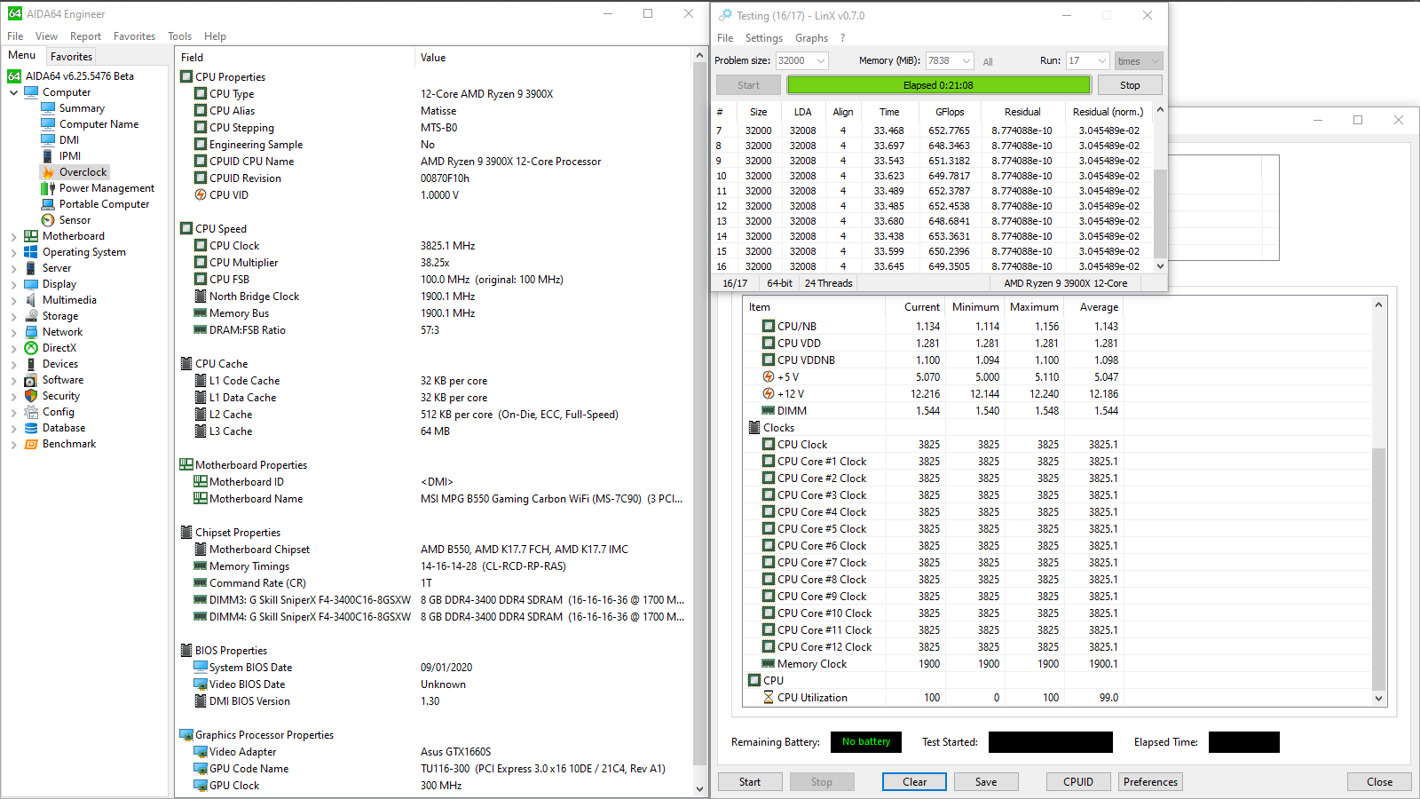 MSI MPG B550 Gaming Carbon WiFi