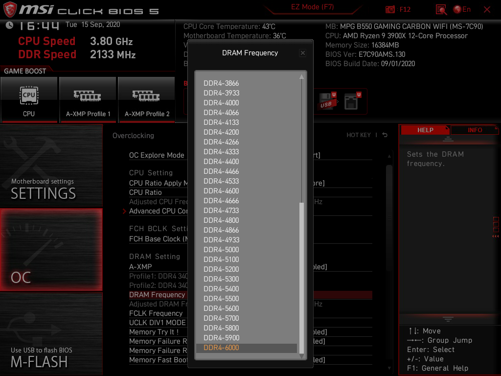 MSI MPG B550 Gaming Carbon WiFi