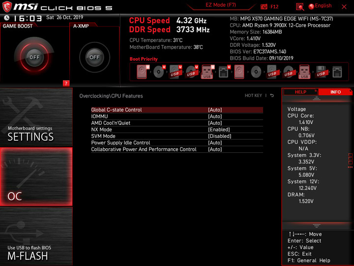 MSI MPG X570 Gaming Edge WiFi