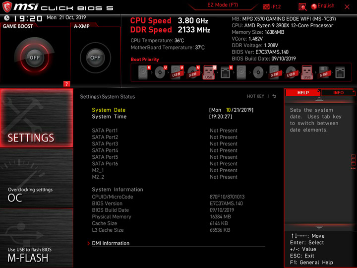 MSI MPG X570 Gaming Edge WiFi