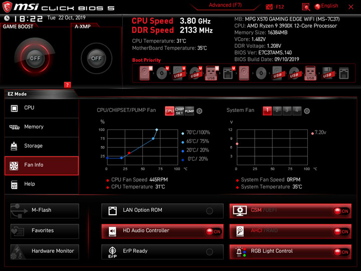 MSI MPG X570 Gaming Edge WiFi