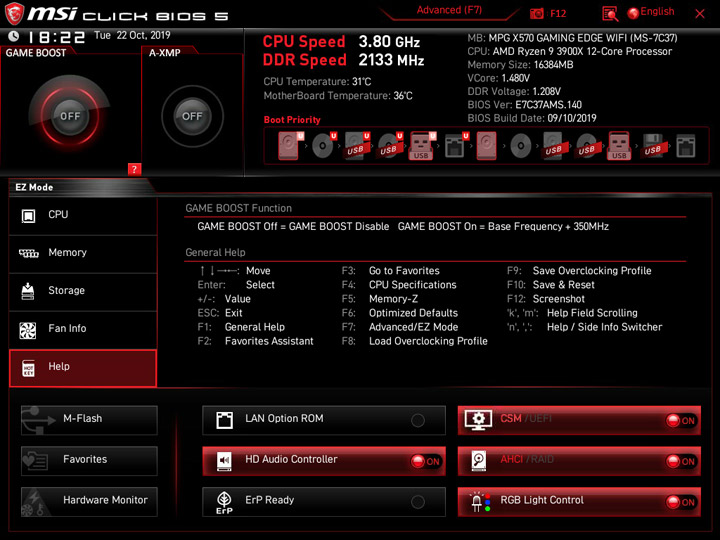 MSI MPG X570 Gaming Edge WiFi