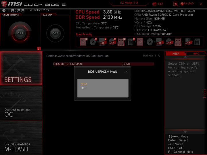 MSI MPG X570 Gaming Edge WiFi