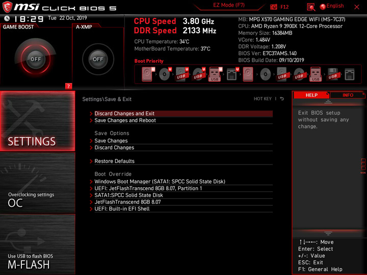 MSI MPG X570 Gaming Edge WiFi