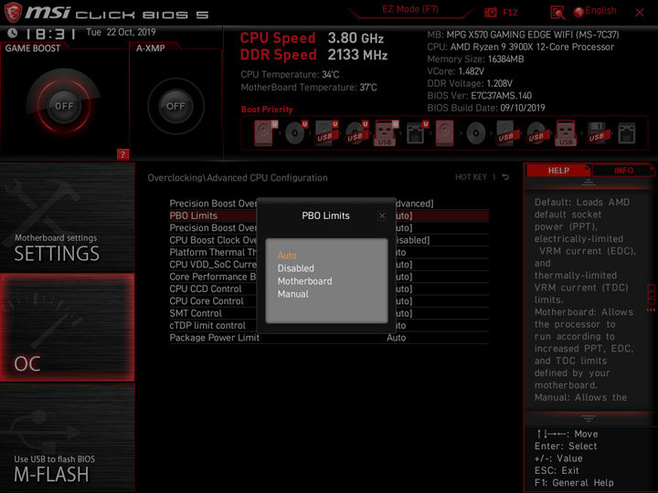 MSI MPG X570 Gaming Edge WiFi