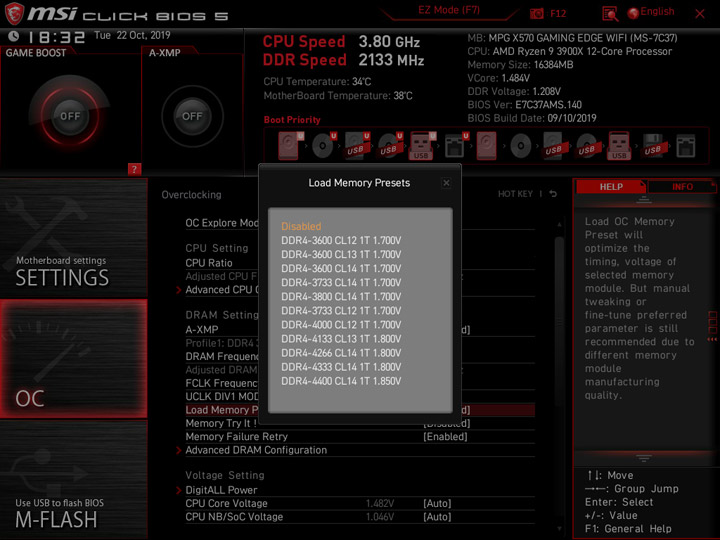 MSI MPG X570 Gaming Edge WiFi