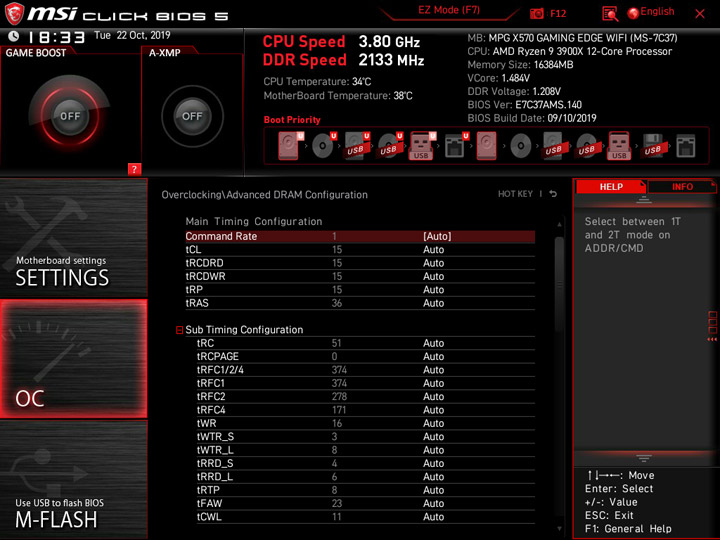 MSI MPG X570 Gaming Edge WiFi