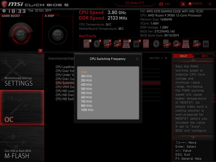 MSI MPG X570 Gaming Edge WiFi