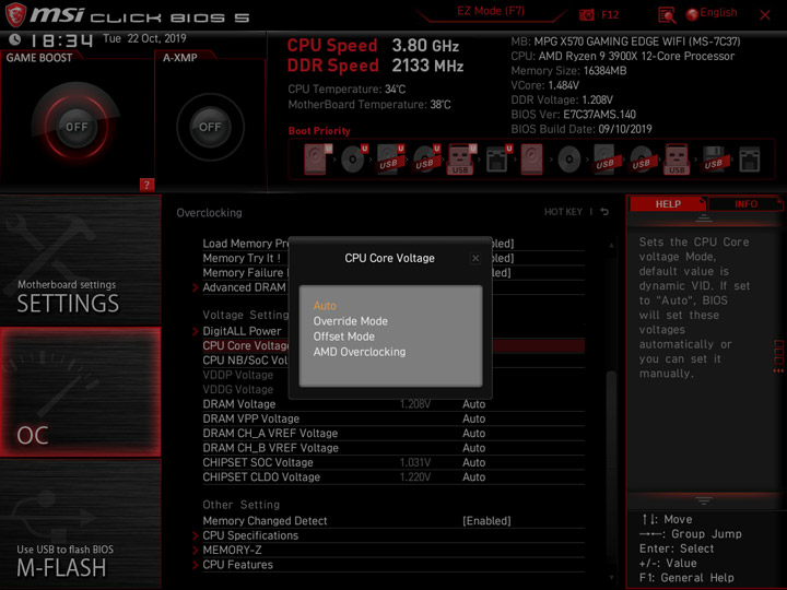 MSI MPG X570 Gaming Edge WiFi