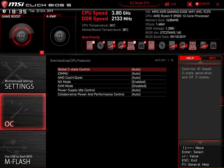 MSI MPG X570 Gaming Edge WiFi