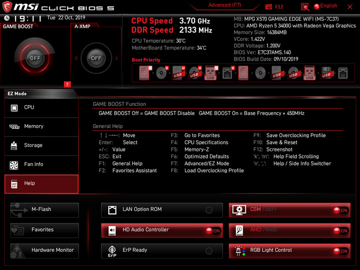 MSI MPG X570 Gaming Edge WiFi