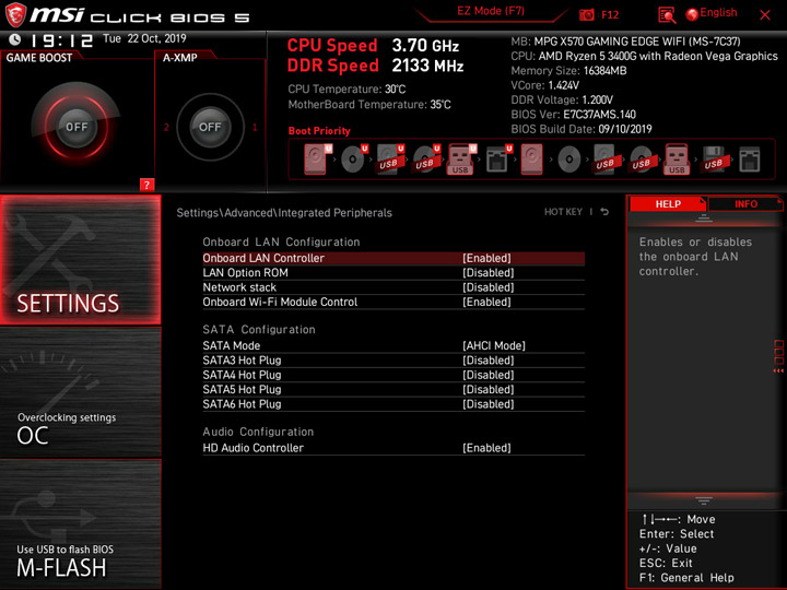 MSI MPG X570 Gaming Edge WiFi