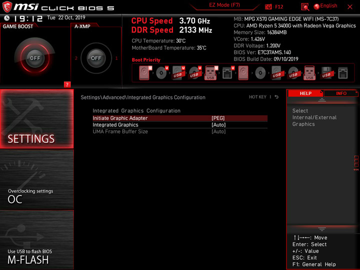 MSI MPG X570 Gaming Edge WiFi