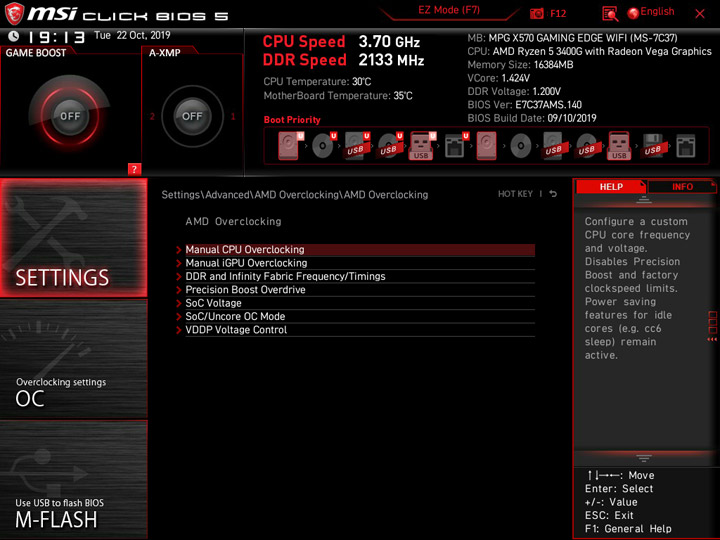 MSI MPG X570 Gaming Edge WiFi