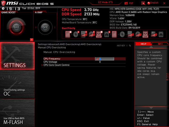 MSI MPG X570 Gaming Edge WiFi