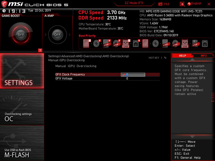 MSI MPG X570 Gaming Edge WiFi