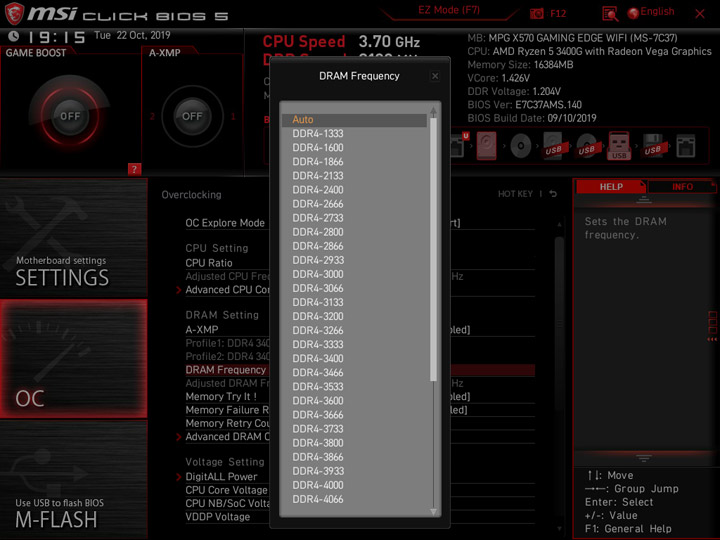 MSI MPG X570 Gaming Edge WiFi