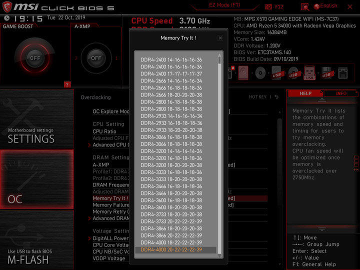 MSI MPG X570 Gaming Edge WiFi