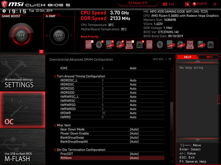 MSI MPG X570 Gaming Edge WiFi