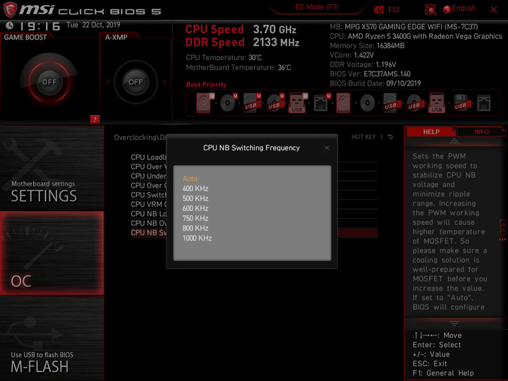 MSI MPG X570 Gaming Edge WiFi