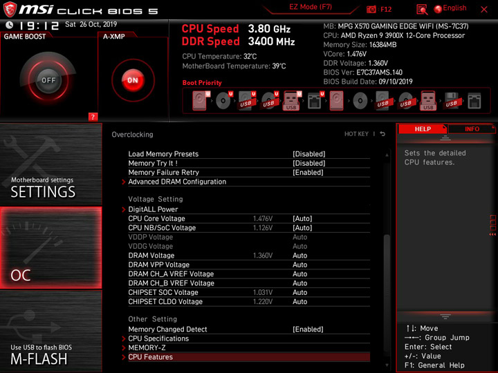 MSI MPG X570 Gaming Edge WiFi