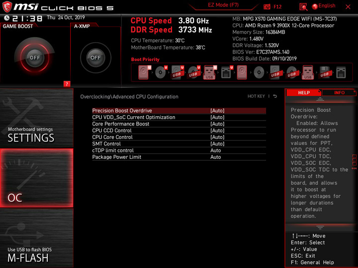 MSI MPG X570 Gaming Edge WiFi