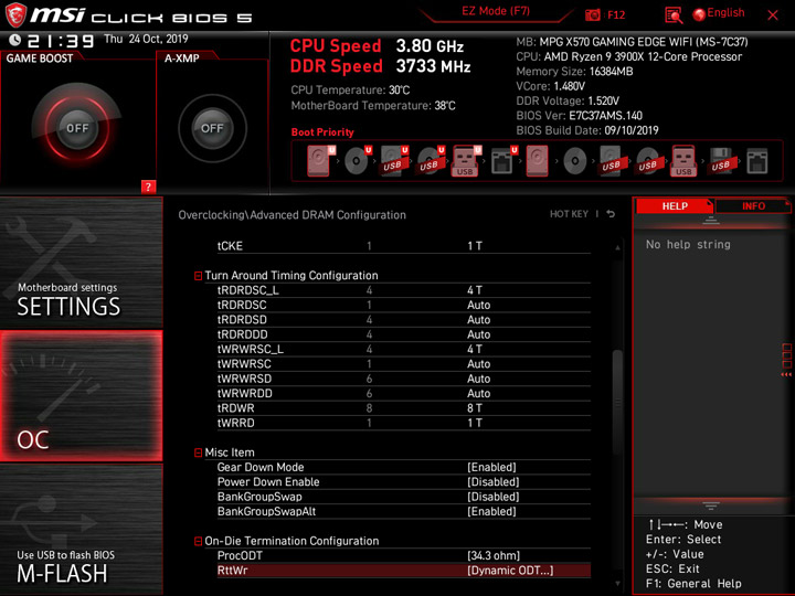 MSI MPG X570 Gaming Edge WiFi